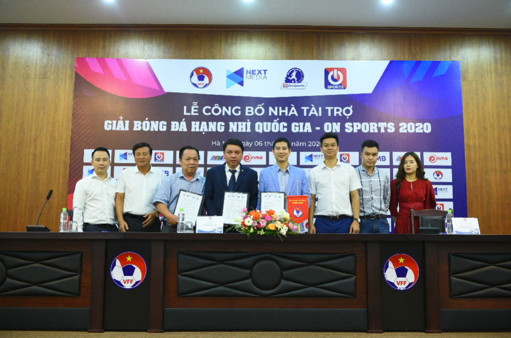 On Sports là nhà tài trợ chính của Giải Hạng Nhì Quốc Gia 2020